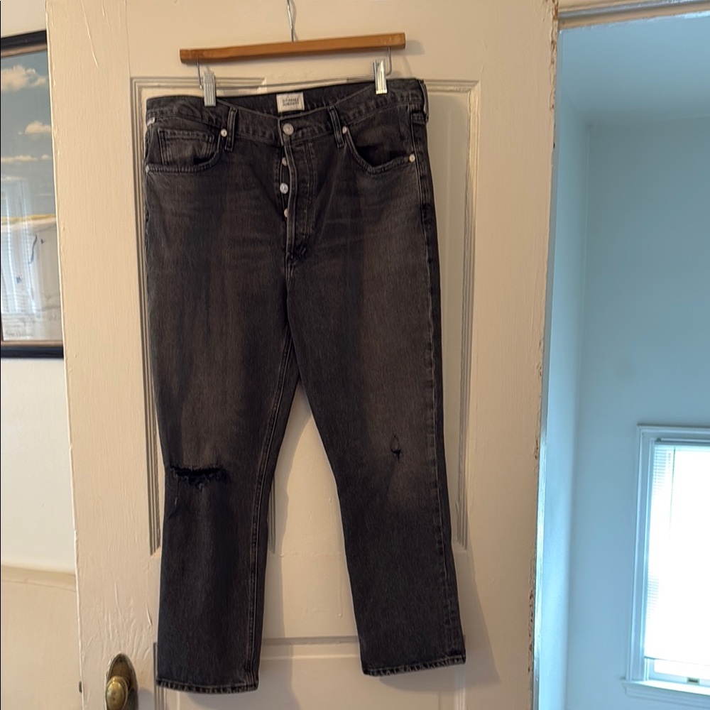 Citizens of Humanity COH Premium Vintage Jolene Black Jeans size 32